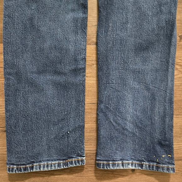 Levi's Men's 505 Regular Fit Jeans Medium Wash Size 34x32 - Picture 9 of 11